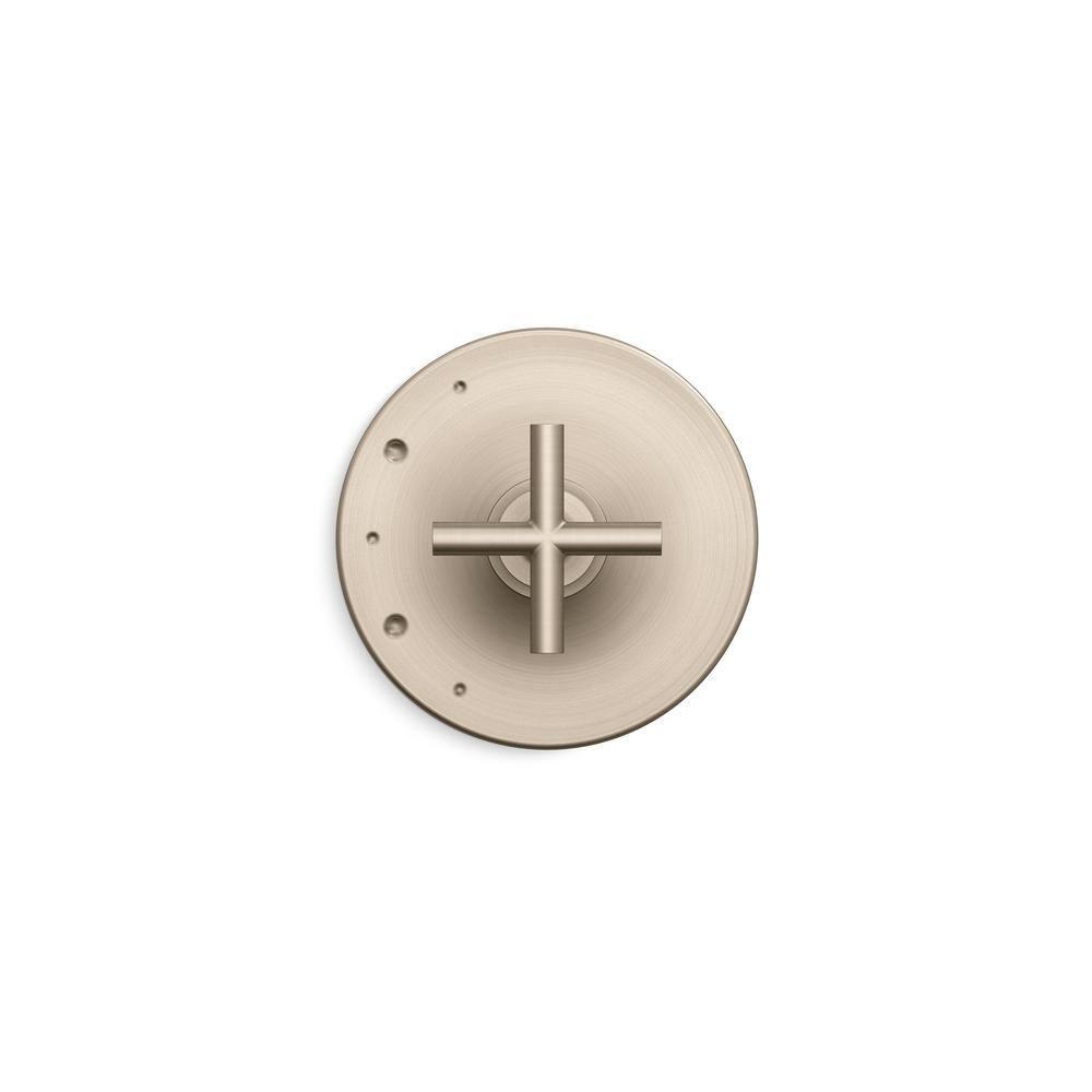 Purist Kohler Rite-Temp Valve Trim with Cross Handle