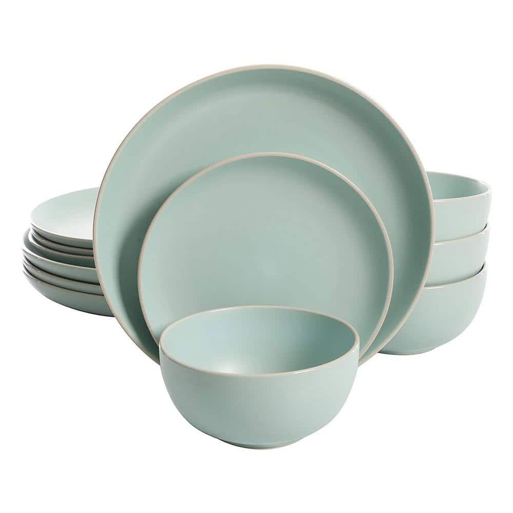 Rockaway 12 Piece Dinnerware Set