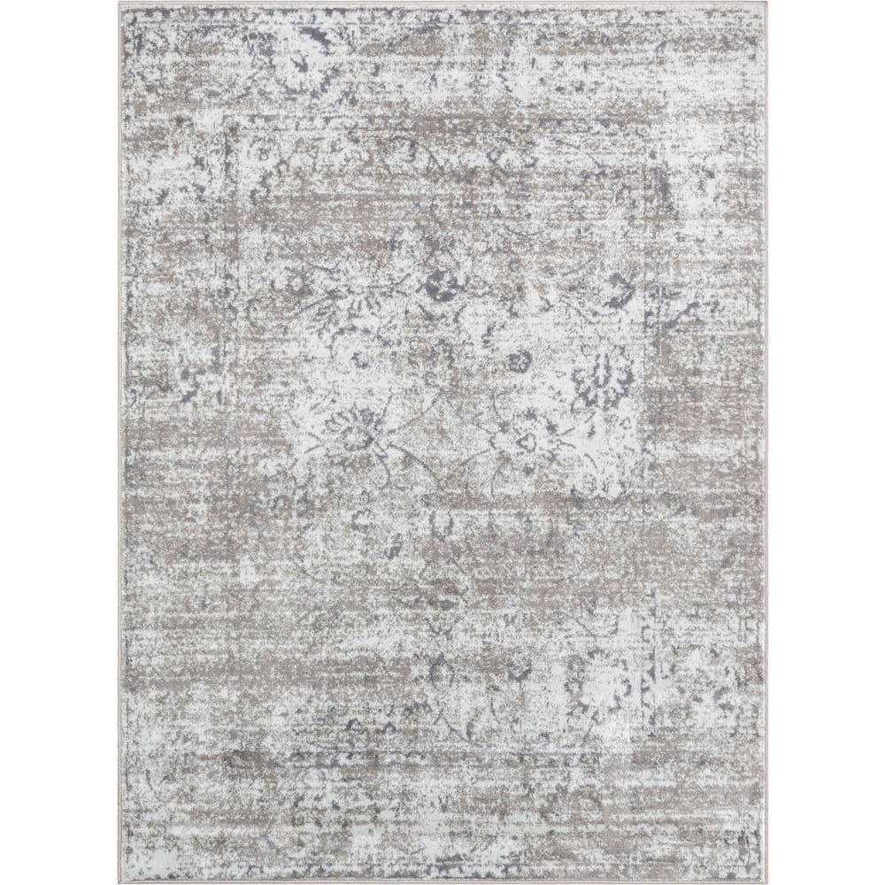 Vintage Oriental Ivory Area Rug