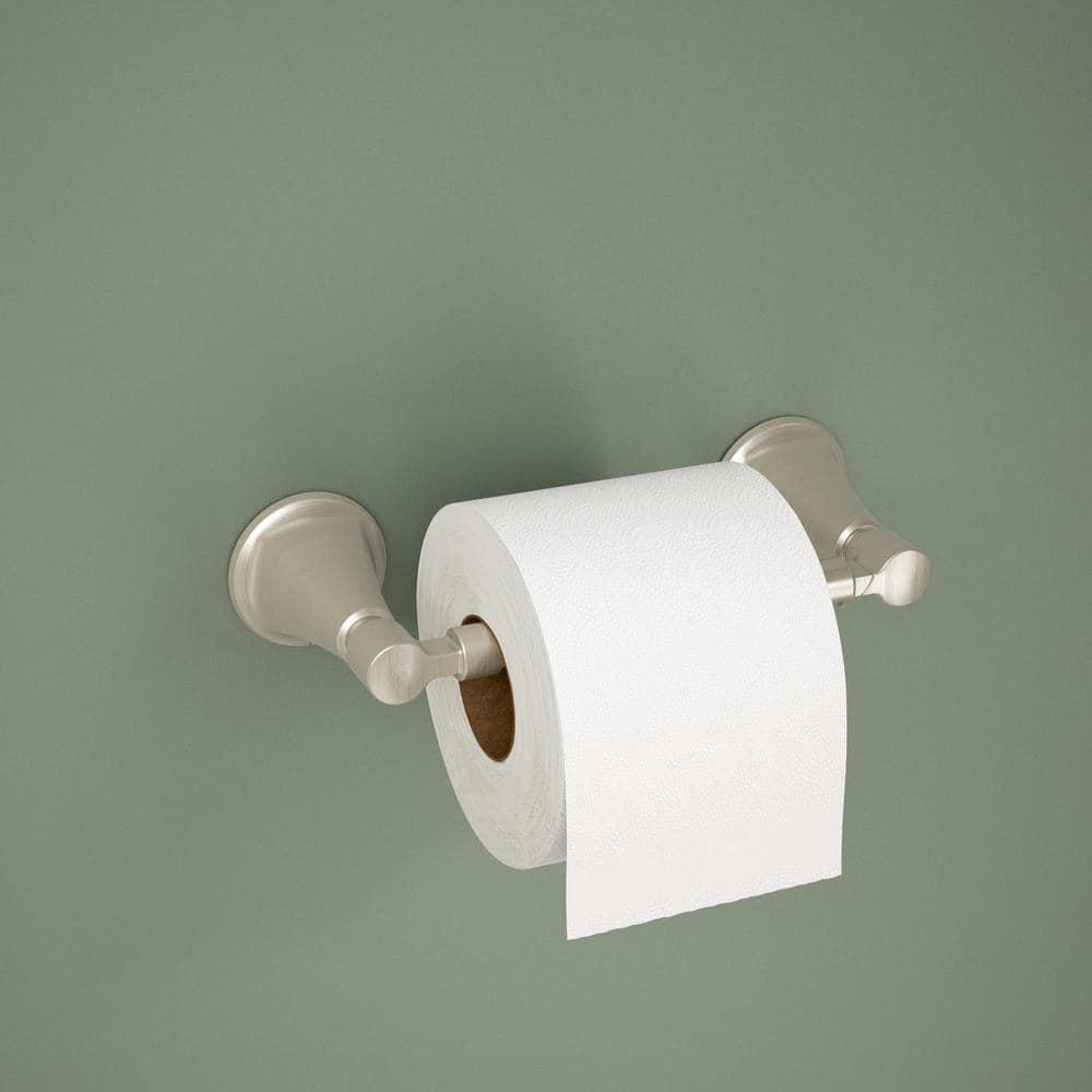 Linden™ Wall Mount Pivot Arm Toilet Paper Holder Bath Hardware Accessory