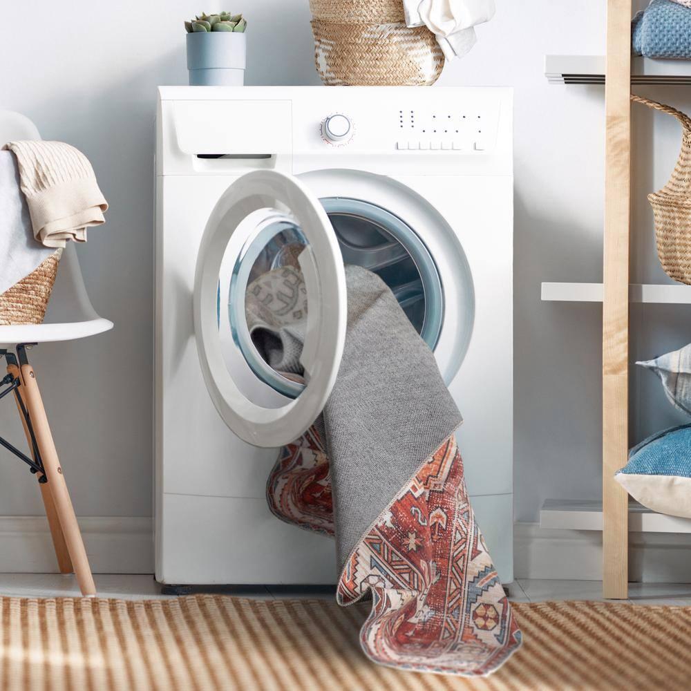 nuLOOM Sky Machine Washable Global Inspired Area Rug