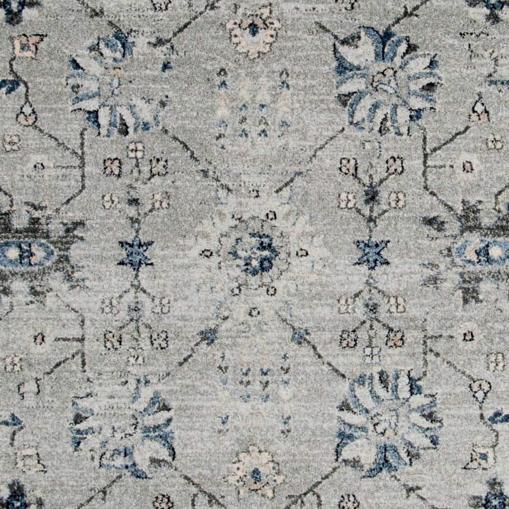 Charleston CHL413 Loomed Indoor Area Rug - Grey/Dark Grey - 8'x10' - Safavieh