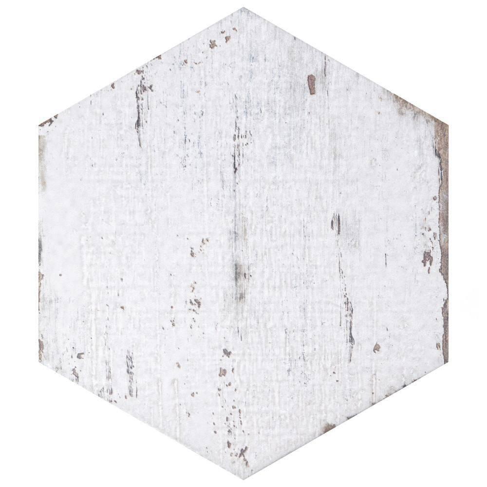Retro 7" x 8" Porcelain Wood Look Wall & Floor Tile
