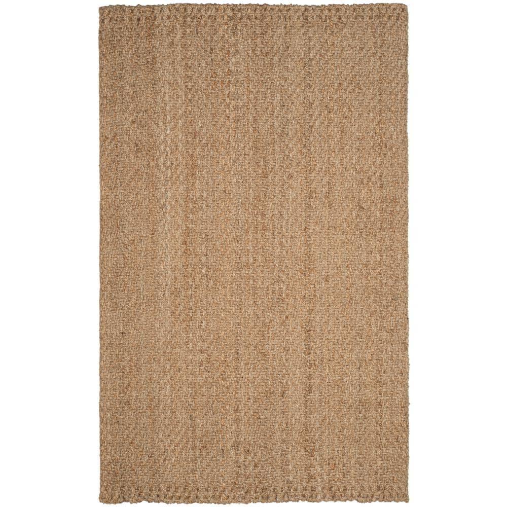 Natural Fiber NF181 Hand Woven Indoor Area Rug - Natural/Natural - 4'x6' - Safavieh.