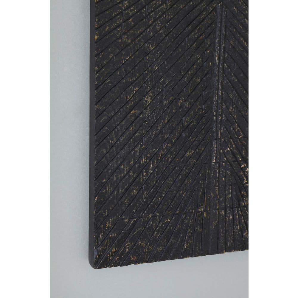 Millwood Pines Aseeb Abstract Wall Decor on Solid Wood