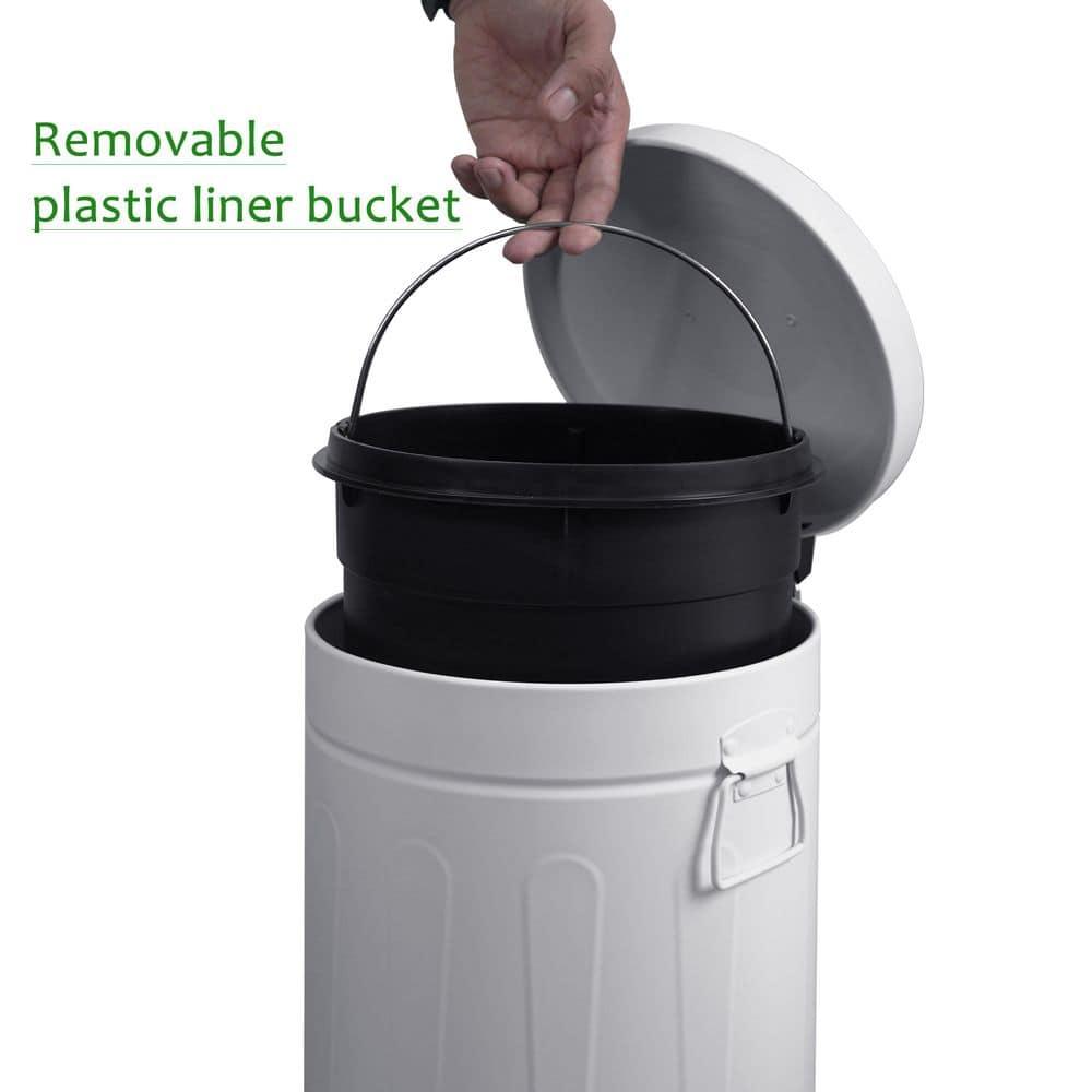 Innovaze Metal Step On Kitchen Trash Can - 3.2 Gallons