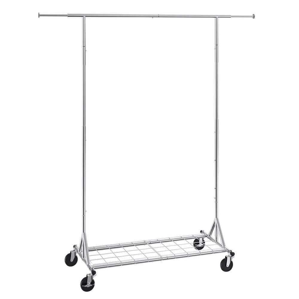 450 lbs Heavy Duty Clothing Garment Rack with Wheels
