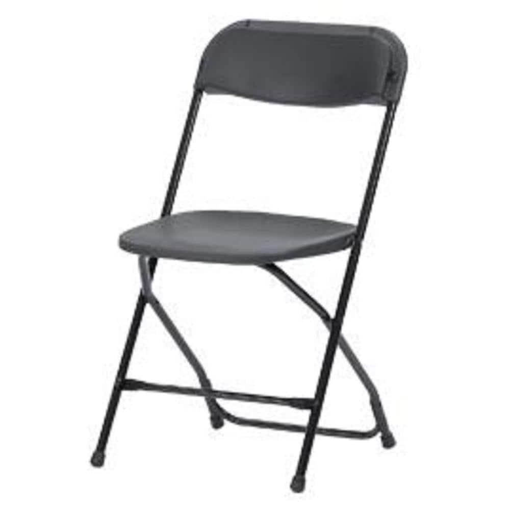 ZOWN Premium Commercial Plastic Stacking, Indoor/Outdoor Folding Chair