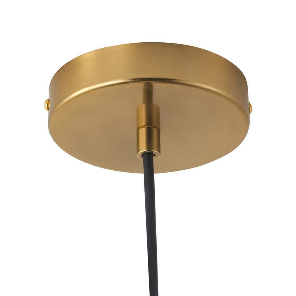 Modern Gold Kitchen Island Chandelier, Milky White Globe Shade Farmhouse Industrial Pendant Light Fixture
