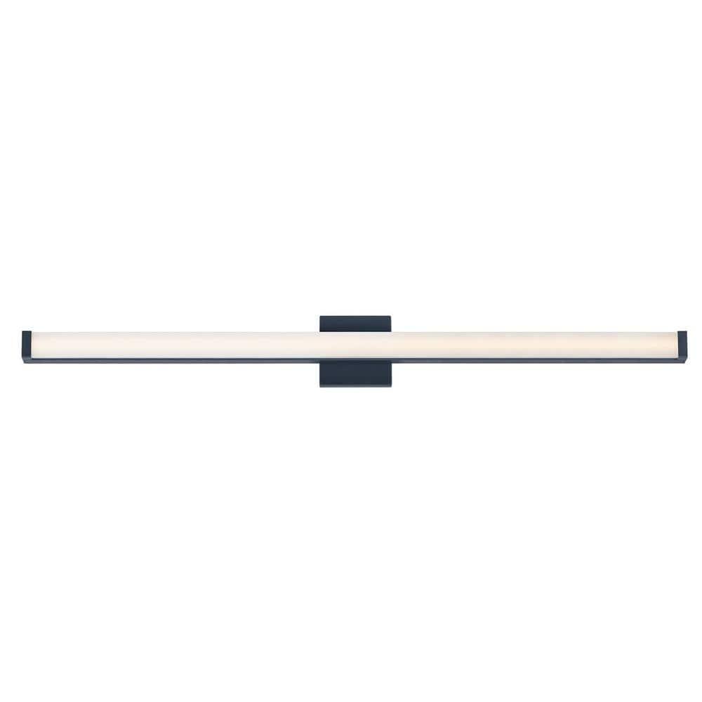52008BK-Maxim Lighting-Spec-LED Bath Vanity Light-Minimalistic Contemporary Style-Black Finish-48 Inch Size