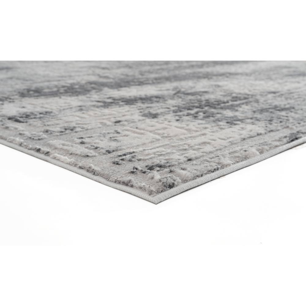 5 ft. 3 in. x 7 ft. 2 in. Cascades Mazama Contemporary & Transitional Rectangle Machine Made Area Rug, Grey