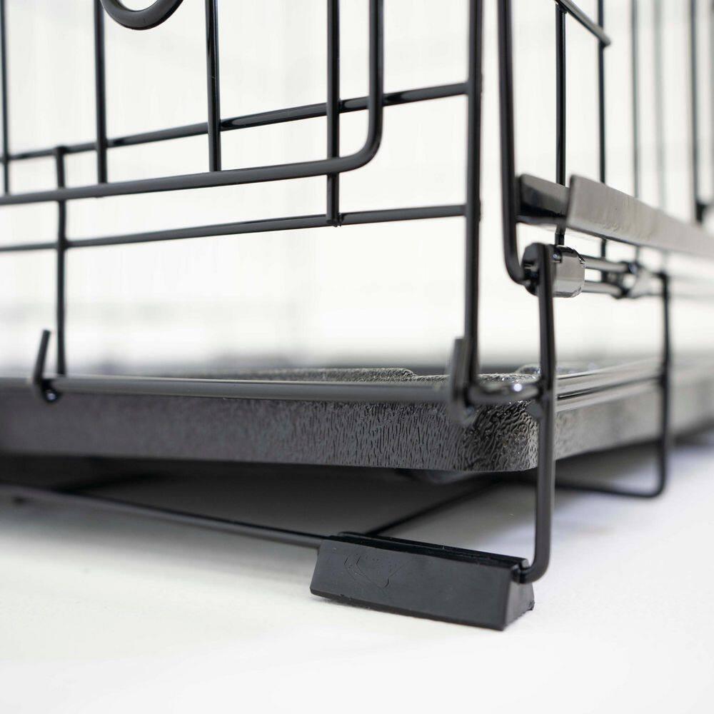 Lucky Dog Sliding Door Crates Pet Crate with Sliding Double Door