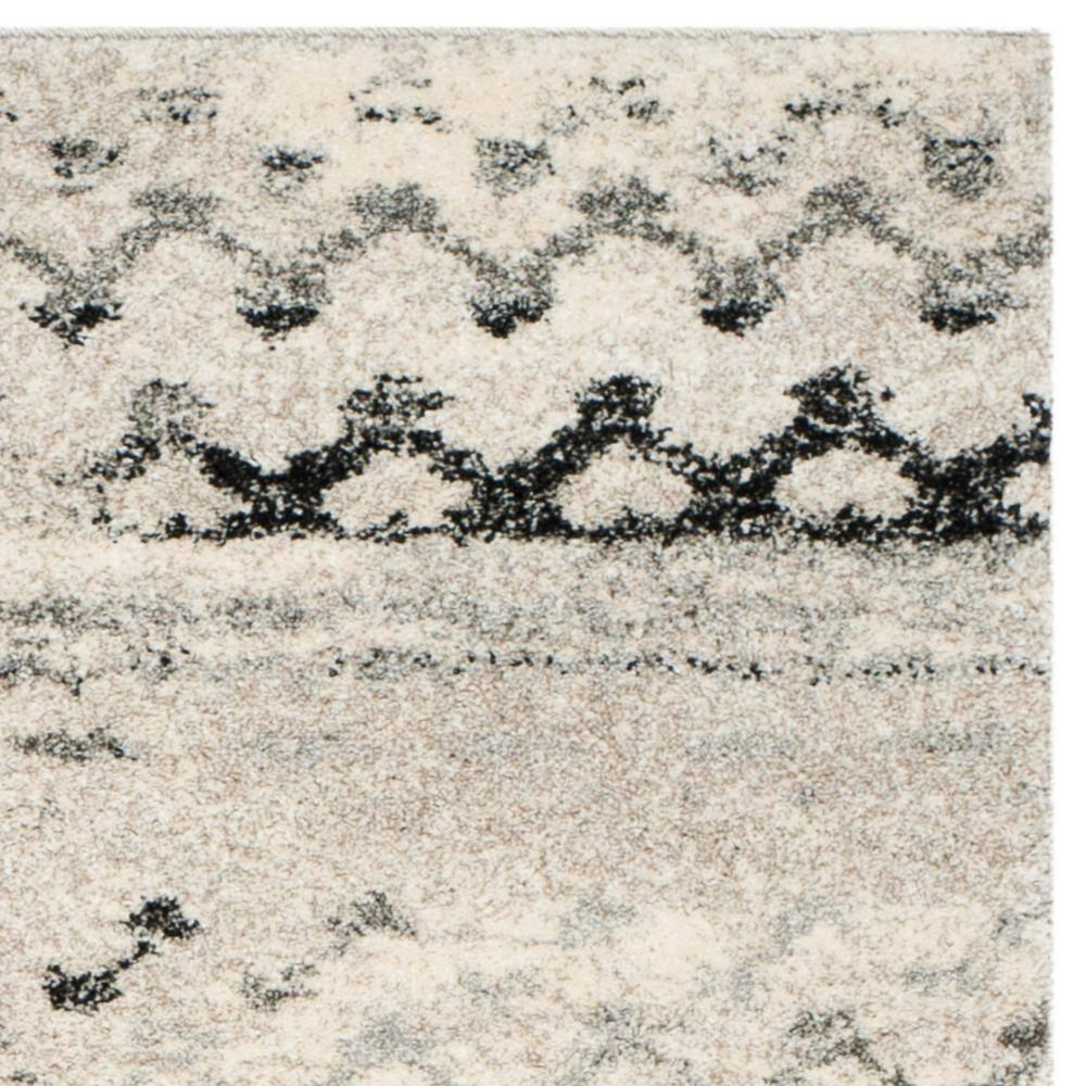 Retro RET2136 Power Loomed Indoor Area Rug - Cream/Grey - 8'x10' - Safavieh.