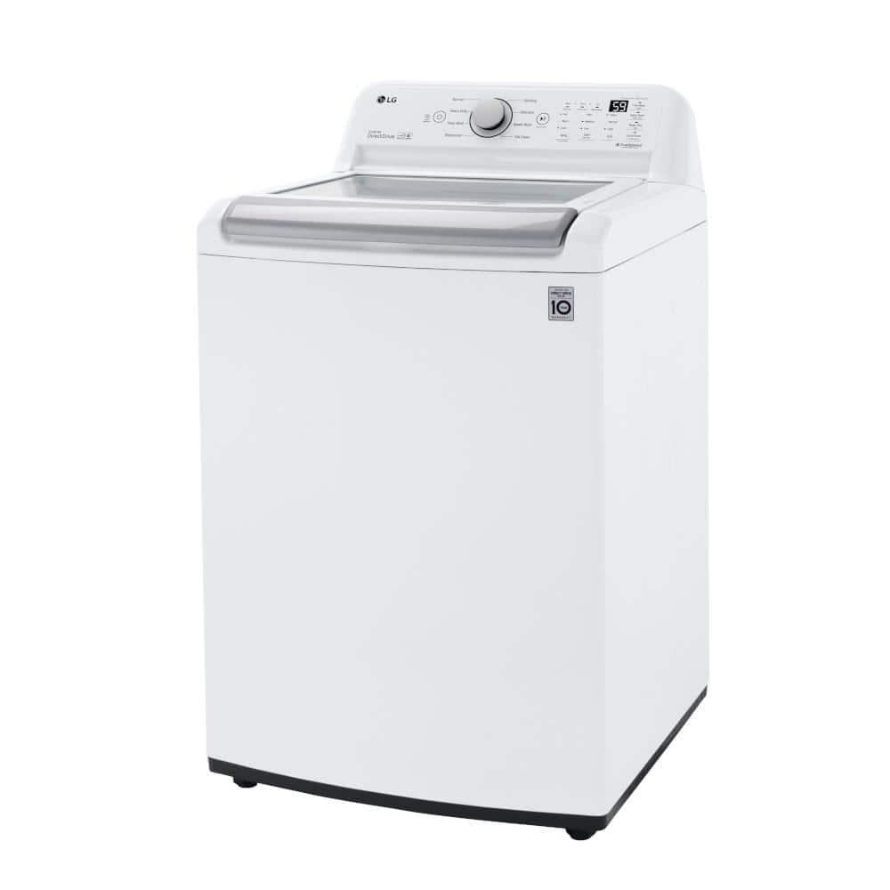 LG WT7150CW 5.0 Cu. Ft. White Mega Capacity Top Load Washer with TurboDrum™ Technology