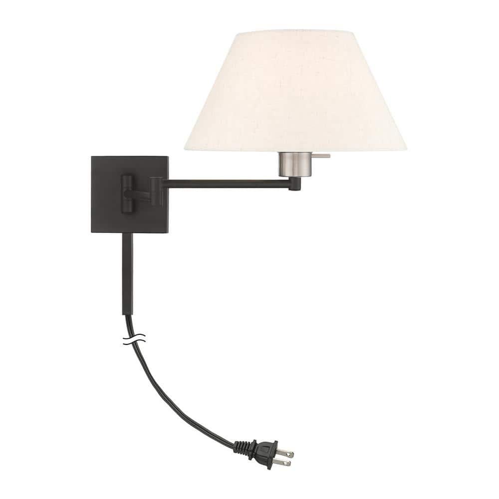 Livex Lighting 1 - Light Wall Light in  Black