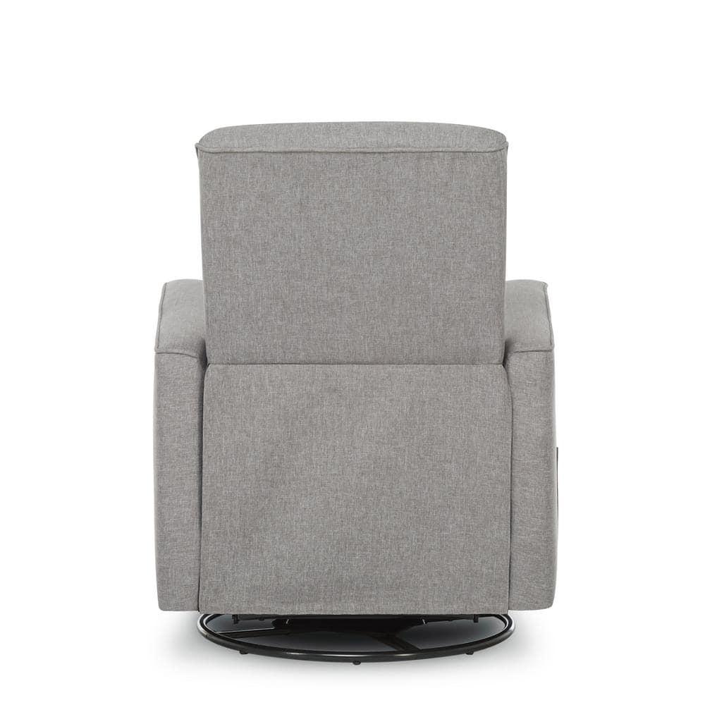 Evolur Greenguard Gold Certified Upholstered Swivel Reclining Glider