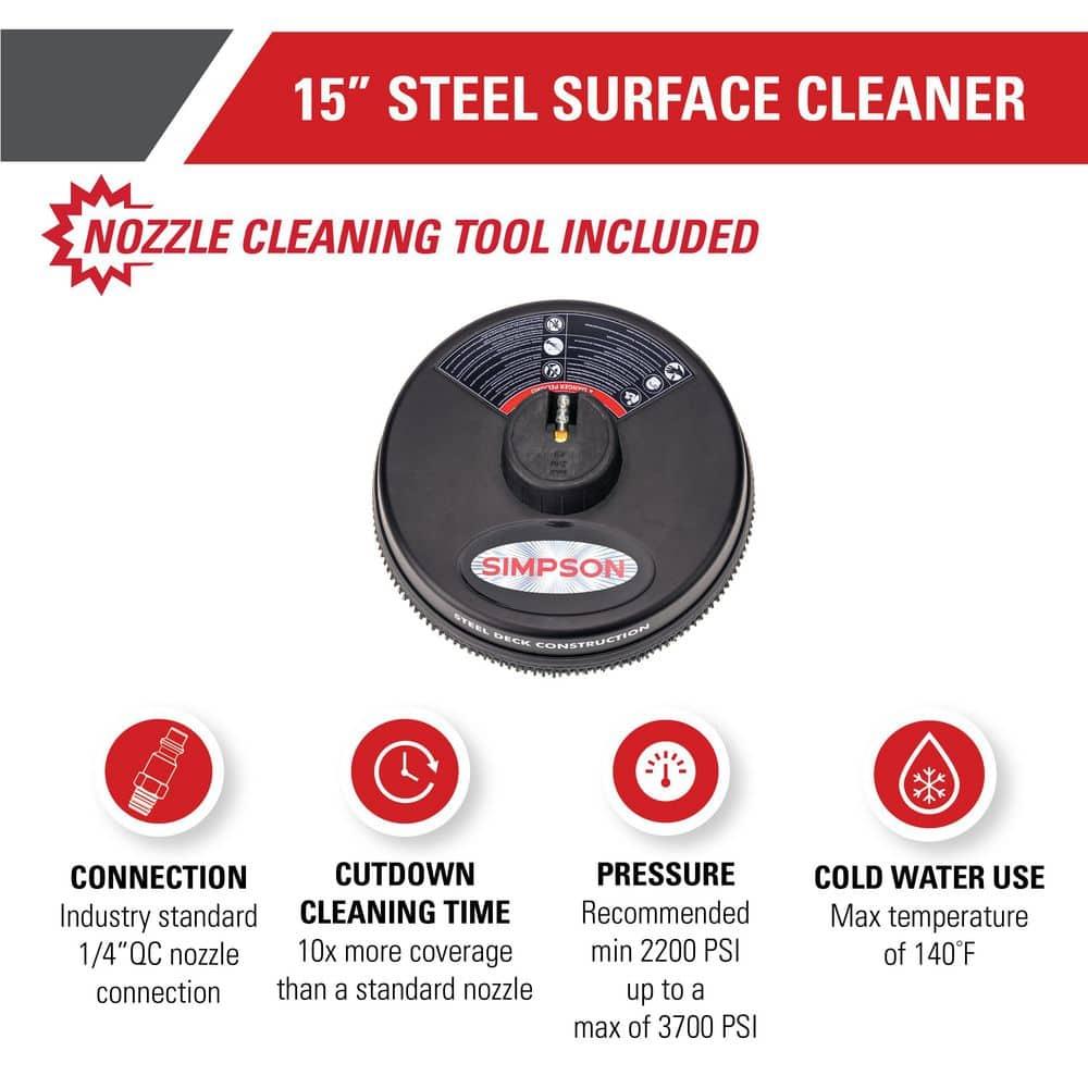 Simpson Genuine OEM 15" Surface Scrubber Kit, 3700psi - 80165