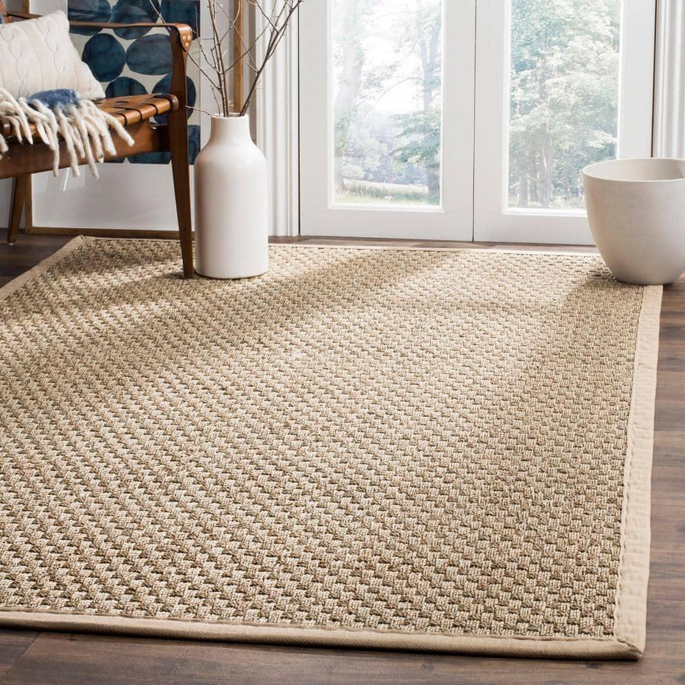 Natural Fiber NF114 Power Loomed Indoor Area Rug - Natural/Beige - 6'x9' - Safavieh.