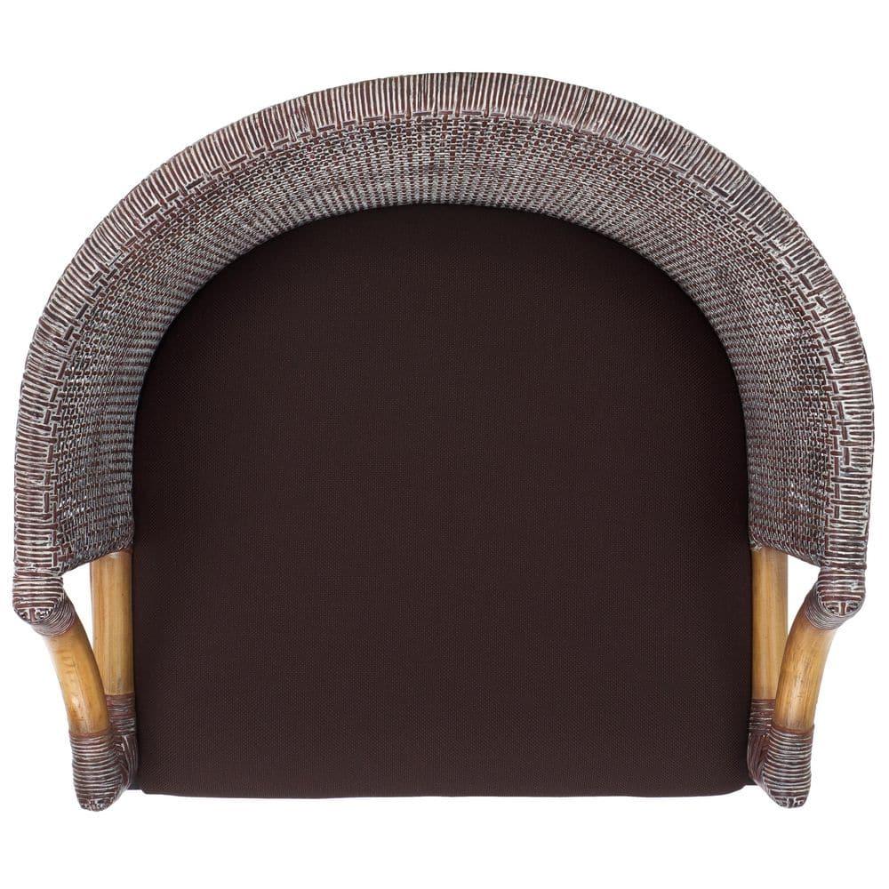 Brando Counter Stool - BST4000 - Brown/Brown - Safavieh