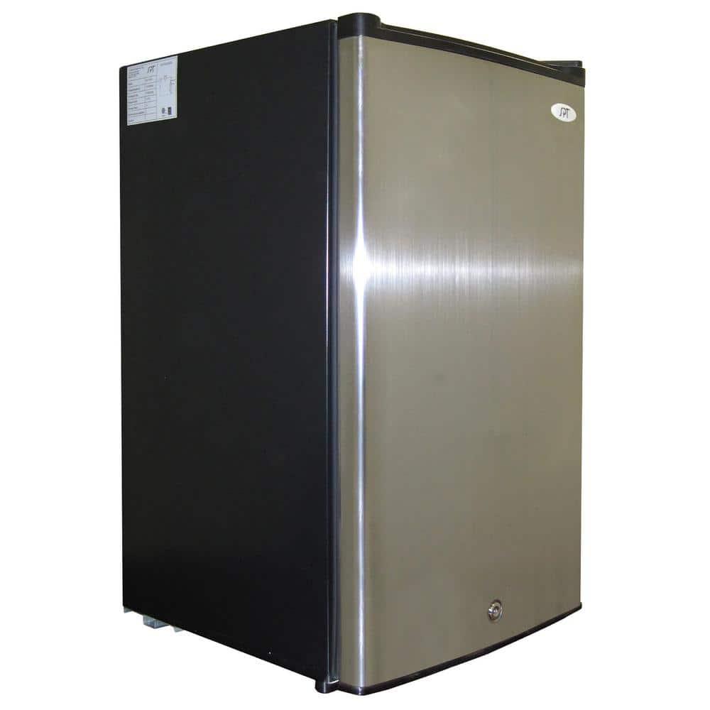 Sunpentown UF-304SSA 33.75 x 19.375 x 21.125 in. Energy Star 3.0 cu. ft. Upright Freezer, Stainless Steel