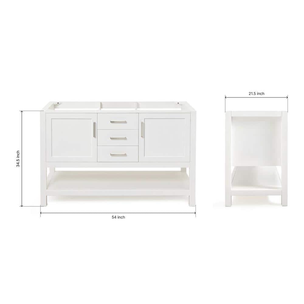 Ariel Bath Bayhill 54" Single Bathroom Vanity Base Only | Perigold