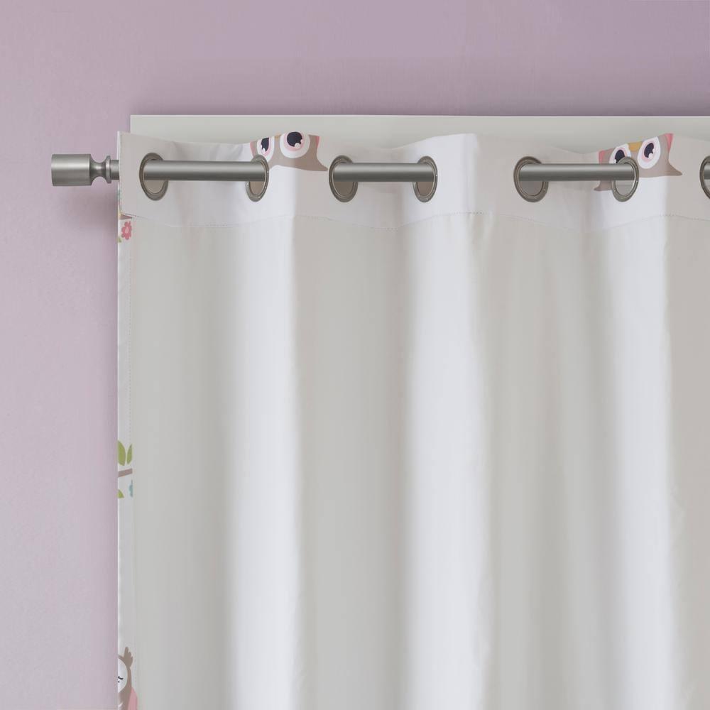 Intelligent Design Kids Wildlife Max Blackout Thermal Grommet Single Curtain Panel