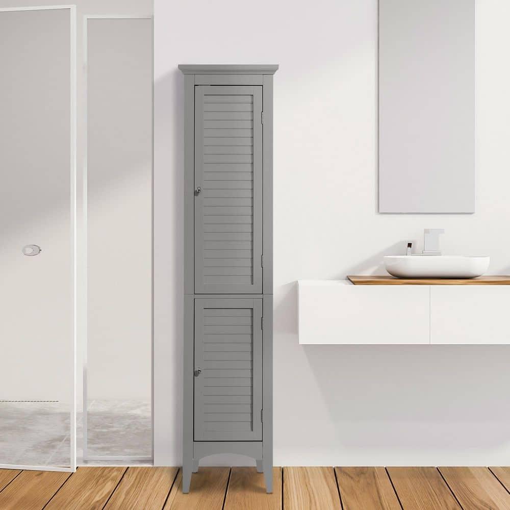 Teamson Home Glancy Freestanding Linen Tower