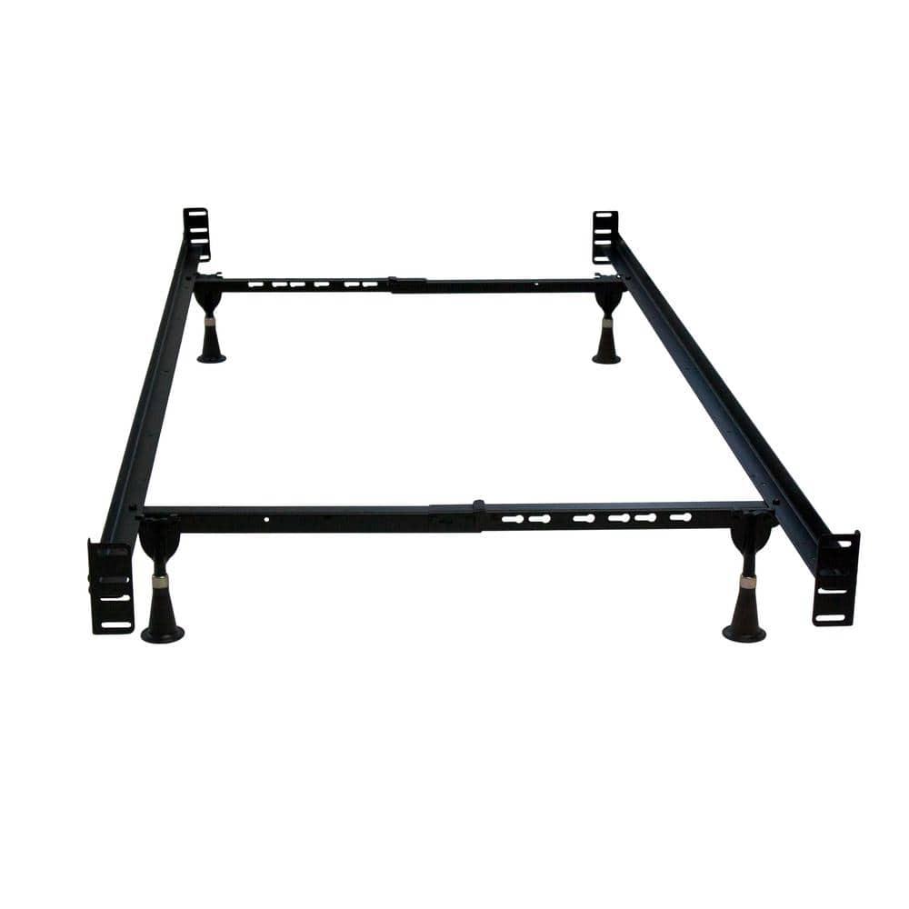 Home by Hollywood Bed Rails and Supports - Headboard/Footboard Bed Frames, Bed Rails & Center Supports w/ Glides, Twin / Full, 4 Leg w/ Glides