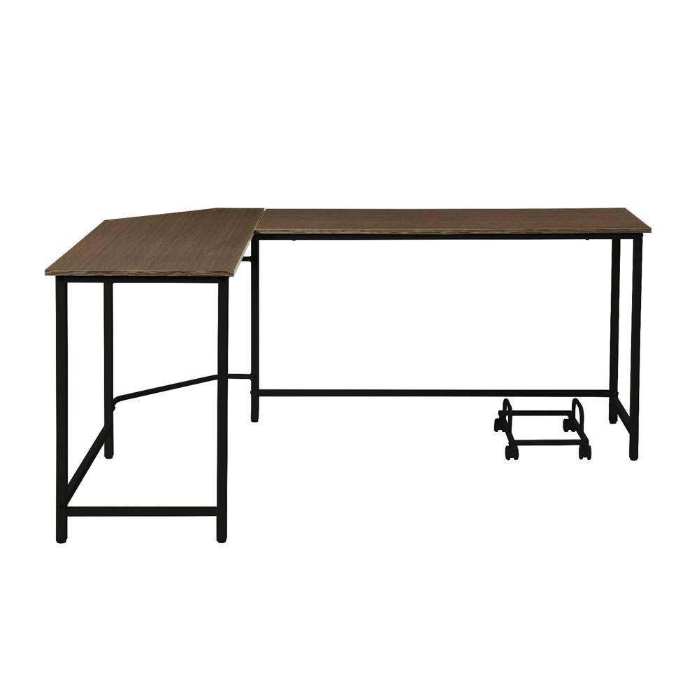 Acme Furniture 66" Dazenus Desk Black/Oak Finish