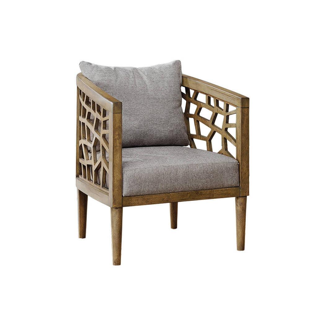Pierre 27" W Polyester Barrel Chair