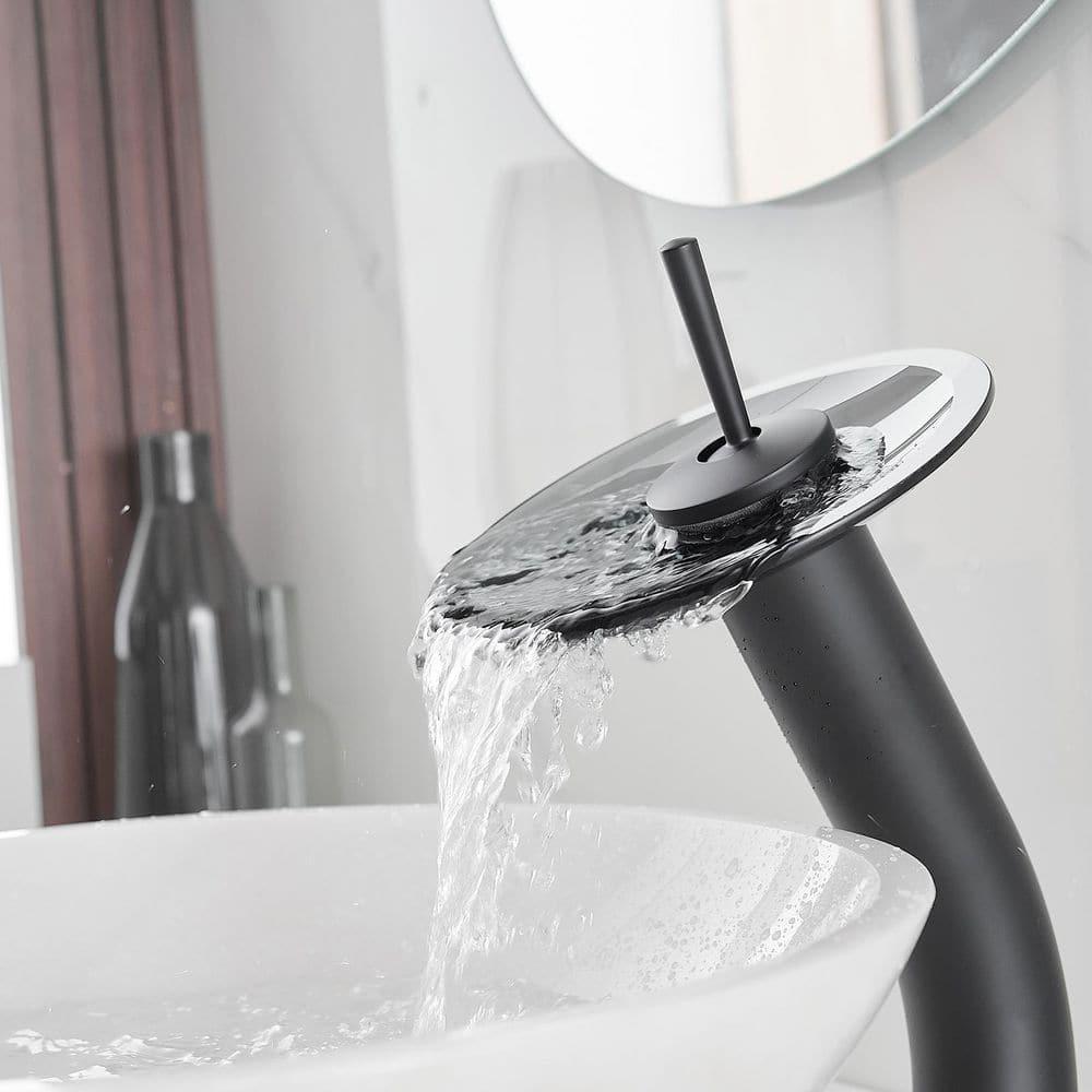 Waterfall Vessel Bathroom Faucet