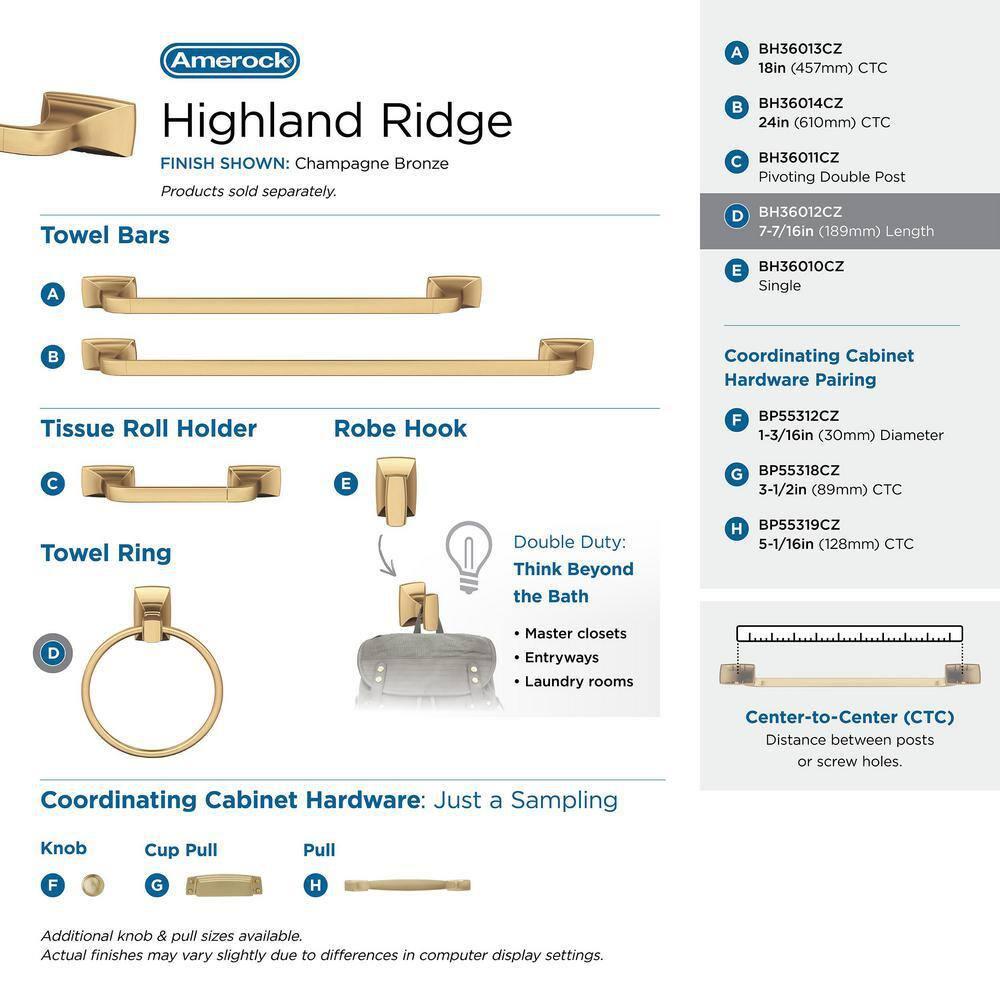 Highland Ridge Towel Ring
