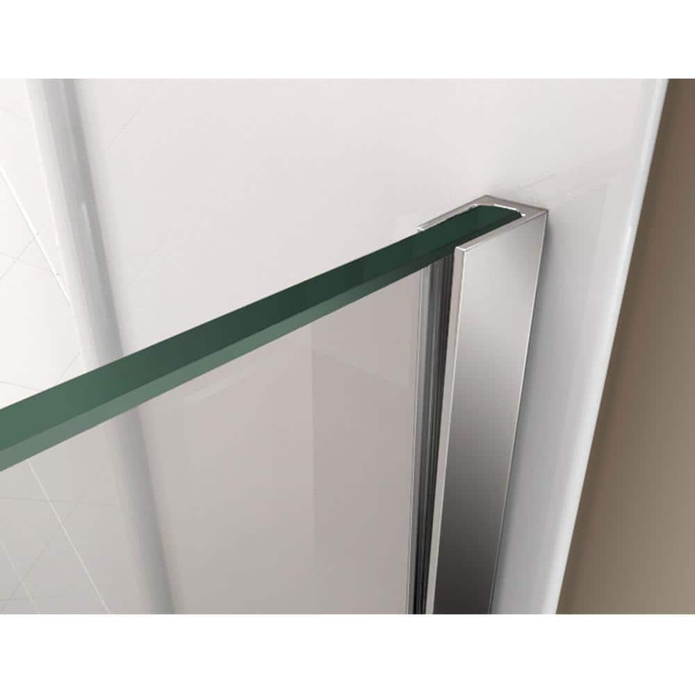 DreamLine Prism Plus 42" x 74.75" Rectangle Hinged Shower Enclosure with Base Included