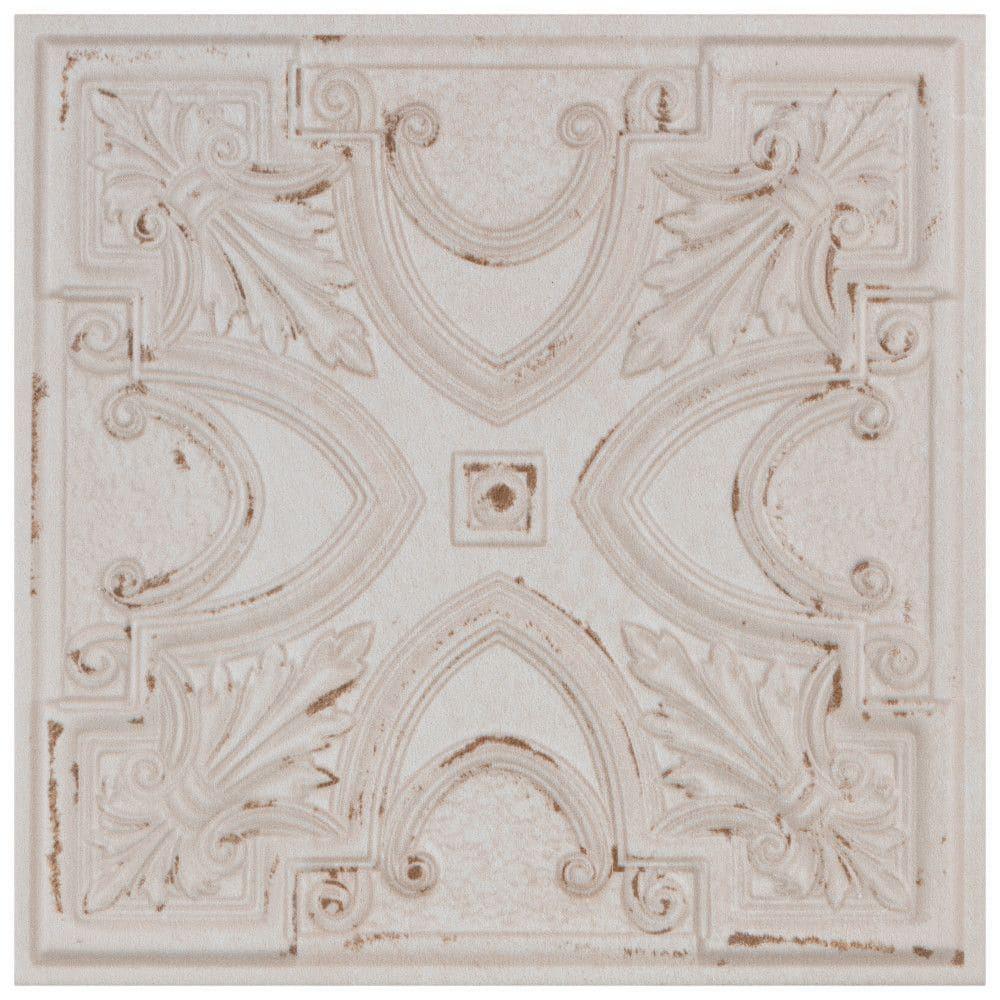 Fitz 8" x 8" Ceramic Patterned Wall Tile