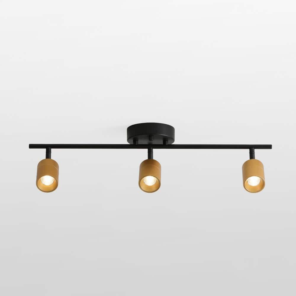 Vidalite Shura 3-Light Integrated LED Track Light with Rotatable Heads, 2 ft. Fixed Track Lighting Kit, 3000k, 1470 Lumens