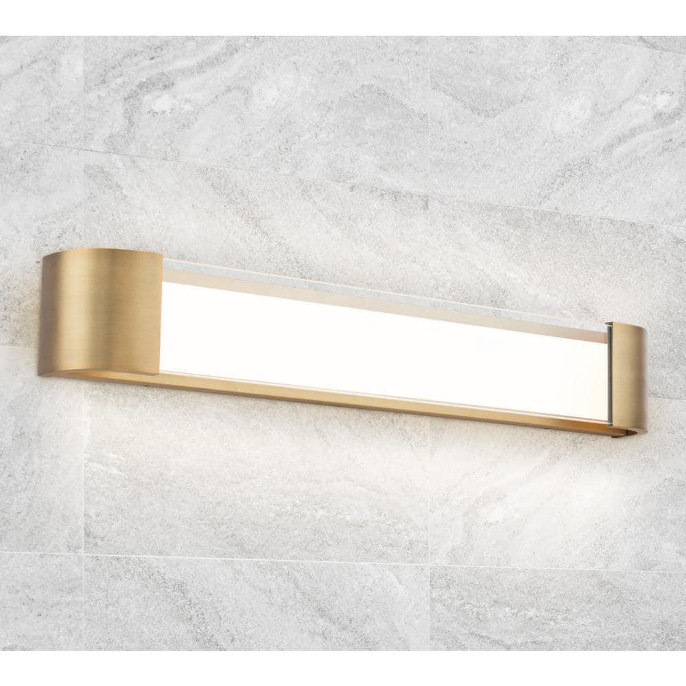Everly Quinn Strattford Dimmable LED Bath and Wall Light Bar