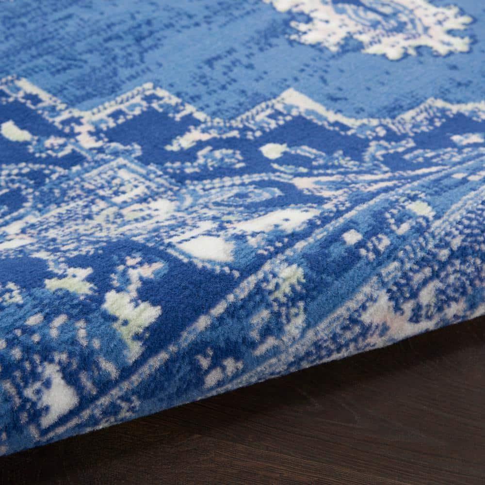 Nourison Whimsicle WHS03 Indoor only Area Rug - Navy 6' x 9'