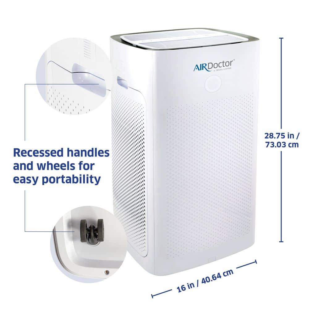 Air Doctor AIRDOCTOR AD5500i Smart Purifier for Extra Large Spaces UltraHEPA Carbon & VOC Filters