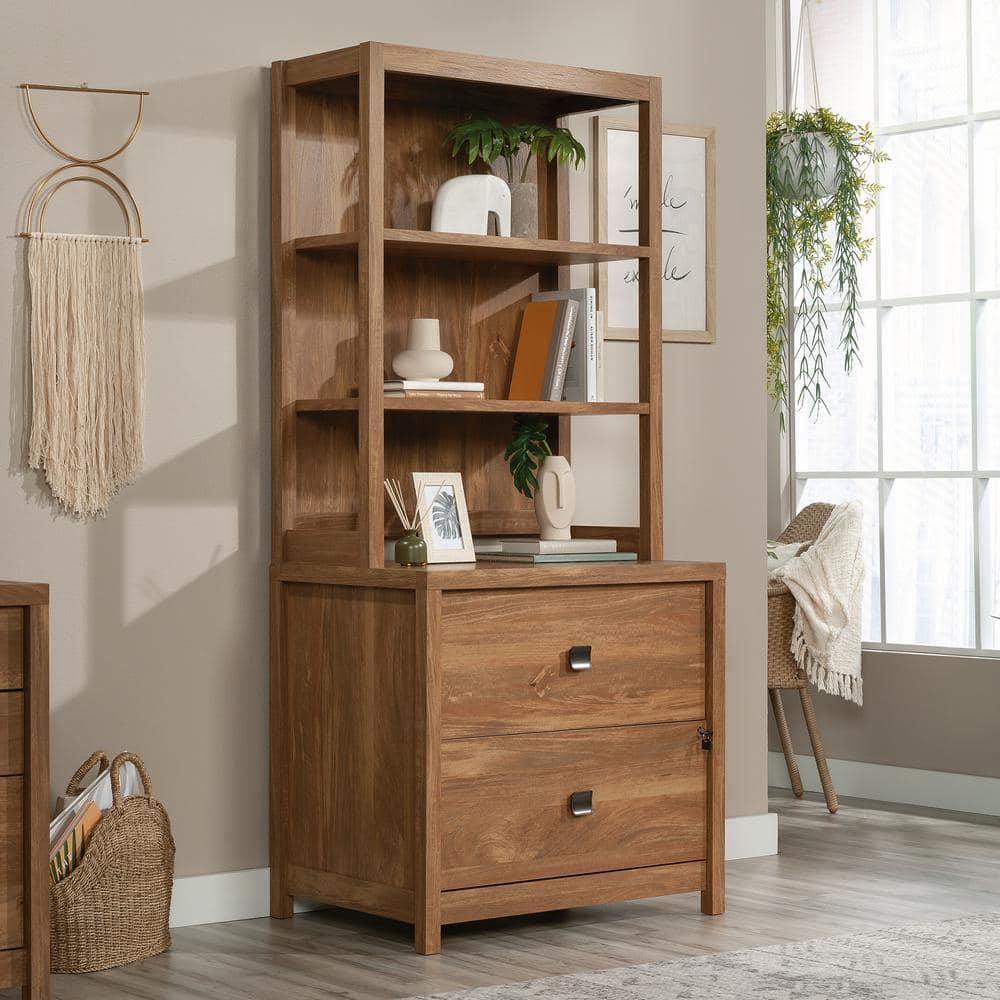 Sauder Cannery Bridge Lateral File Sindoori Mango: 5-Year Warranty, Laminate Finish, MDF, Metal Hardware, 2 Drawers