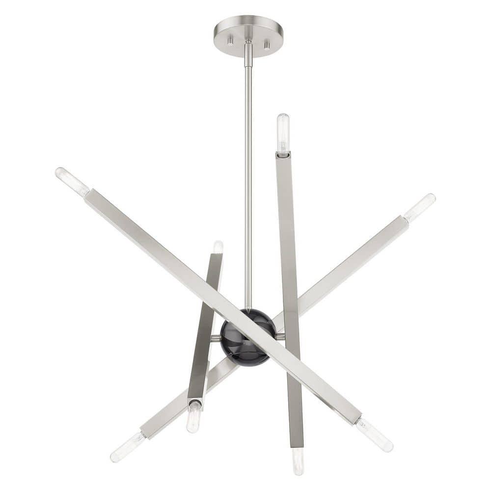 Mercury Row® Lydia 8 - Light Dimmable Modern Linear Chandelier