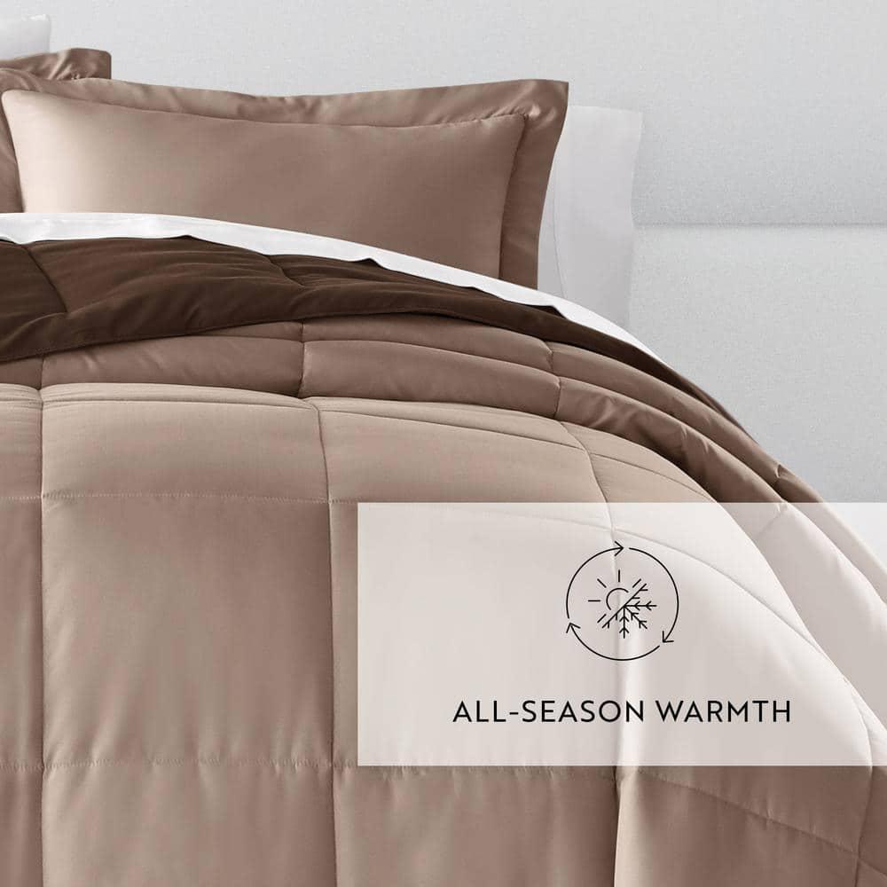 Becky Cameron Reversible Down-Alternative Comforter Bedding Set