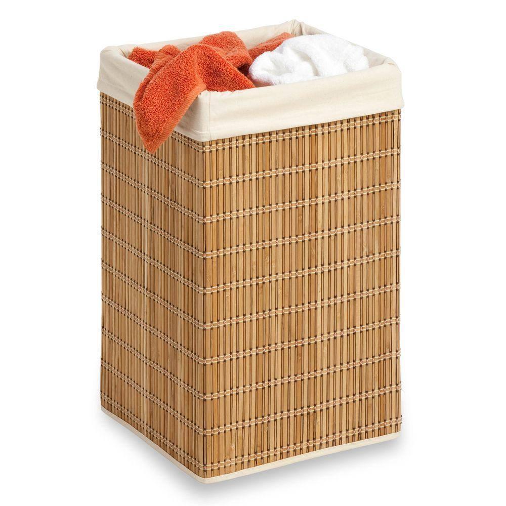 Bamboo Wicker Hamper