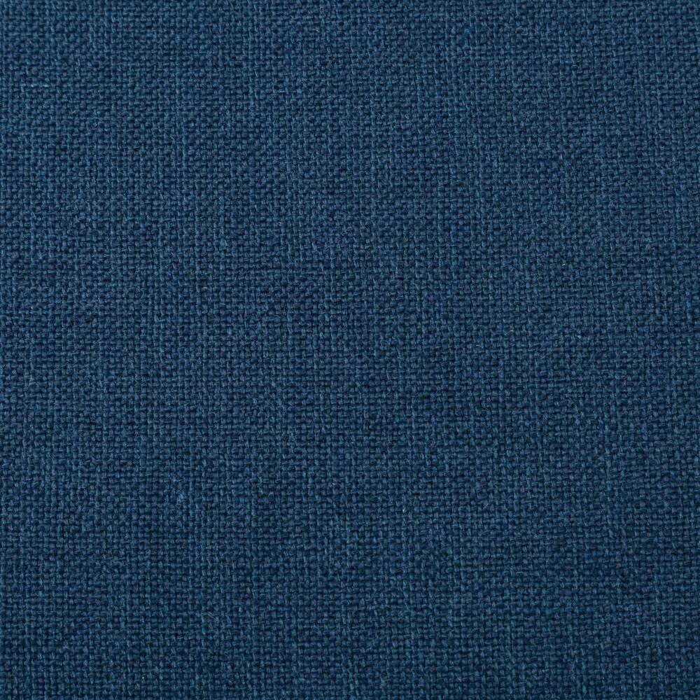 Polytrends Grandview Upholstered Linen Fabric Dining Chair (Set of 2) Navy Modern & Contemporary, Traditional