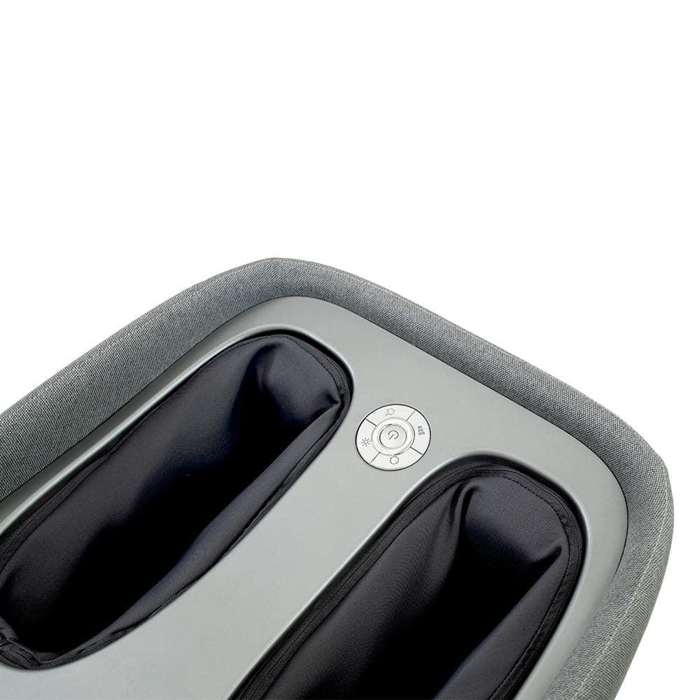 Synca Wellness Upholstered Heated Massage Chair with Ottoman