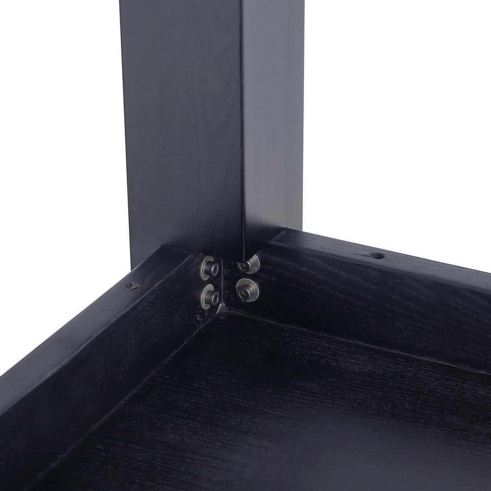 Manhattan Comfort 9pc 70.86" Rockaway & Colbert Dining Set: Upholstered Chairs, Ash Wood Frame