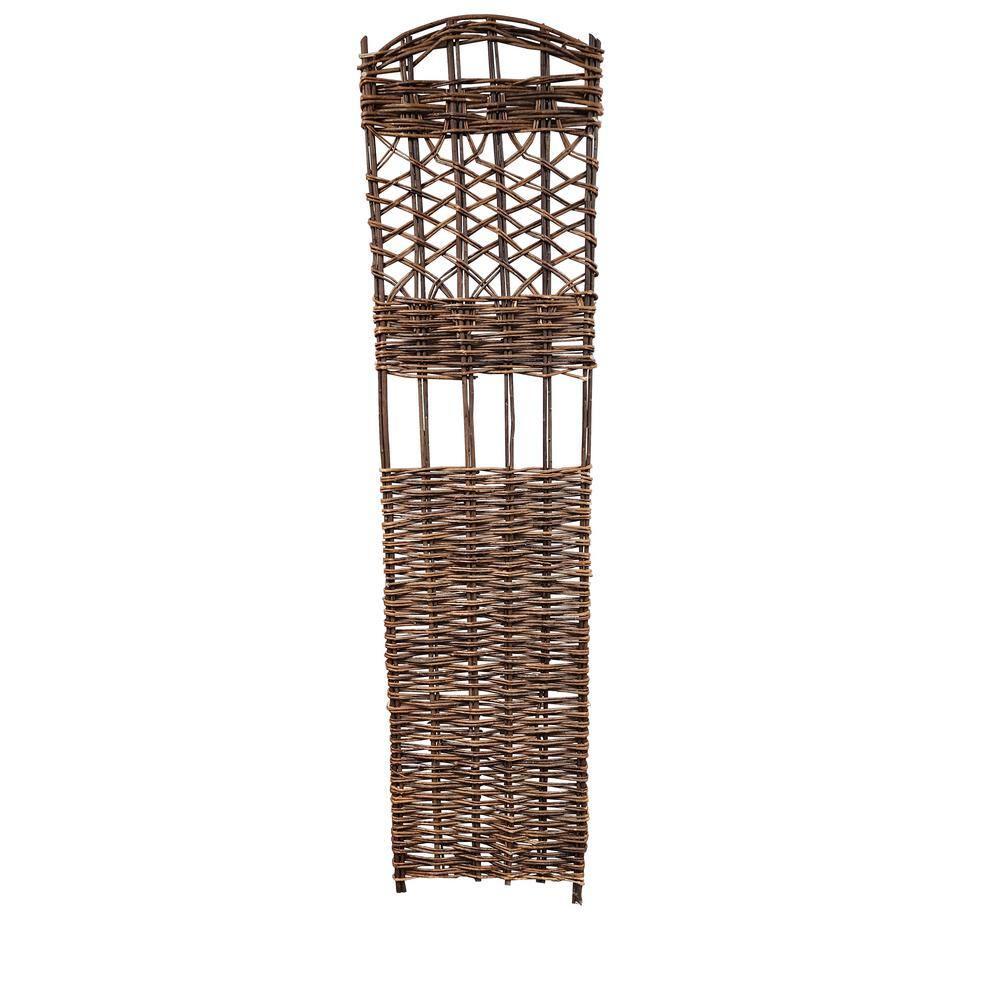 MGP Woven Willow Wood Lattice Panel Trellis & Reviews | Wayfair