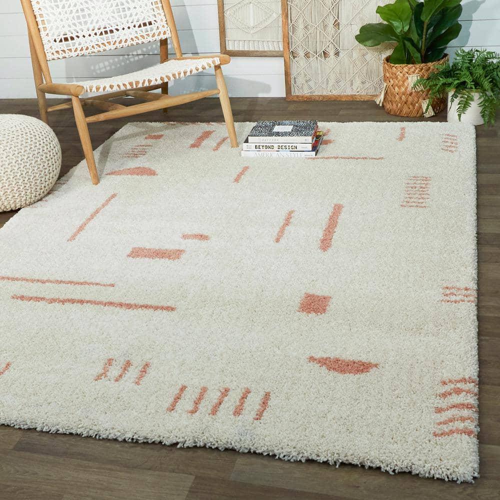 Morin White/Pink Rug