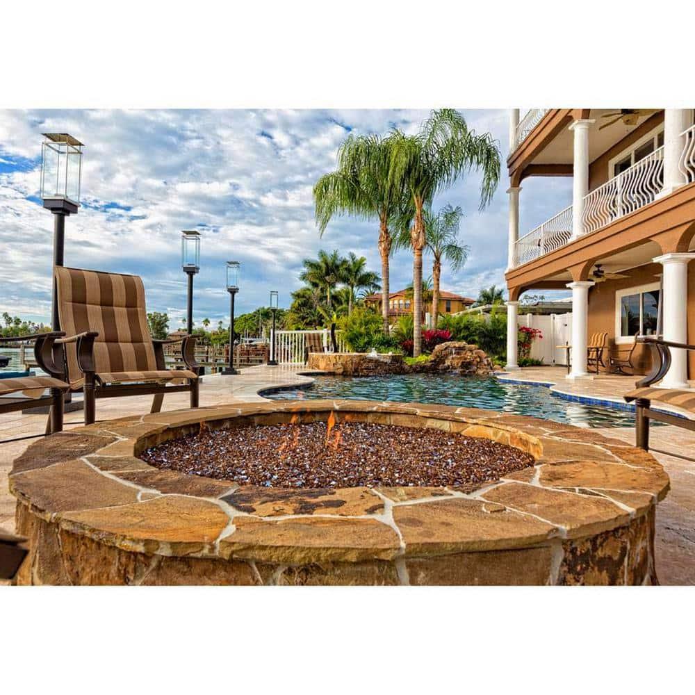 American Fireglass 1/2" Fire Pit Glass