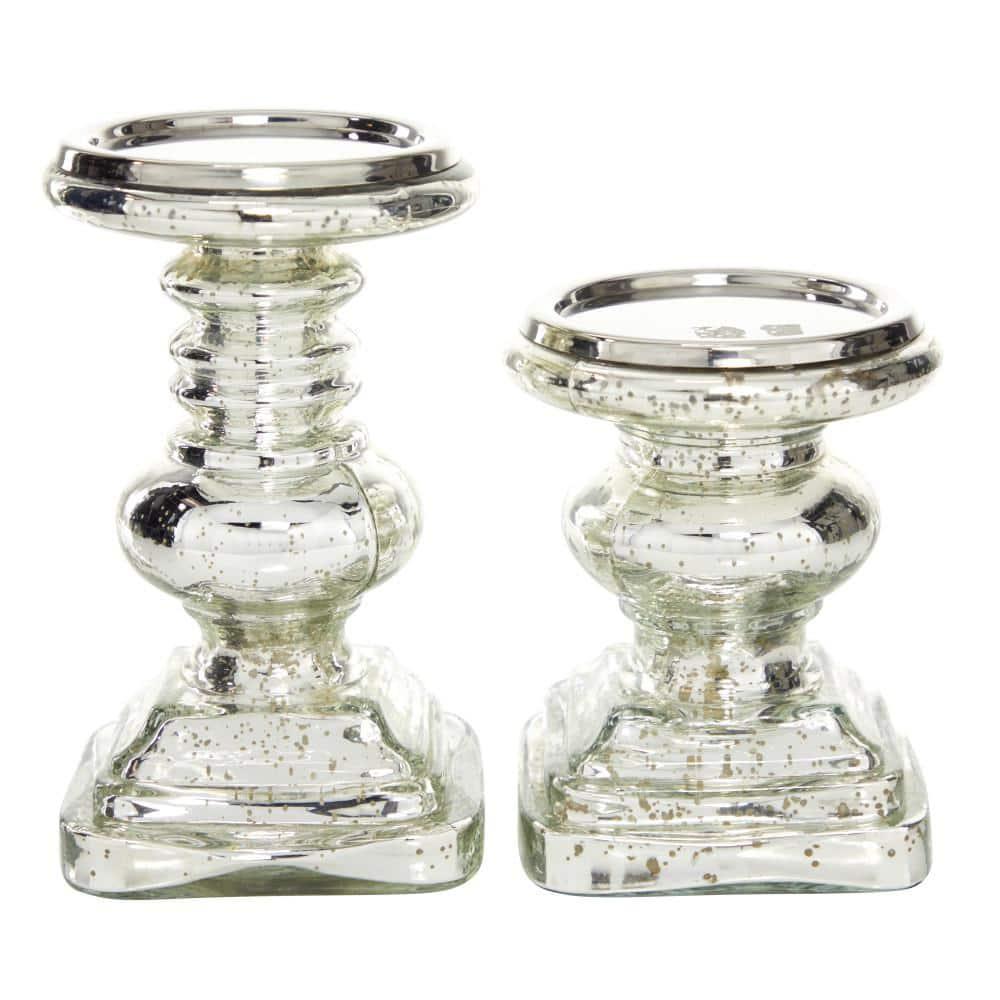 Traditional Candle Holder Set 2ct - Olivia & May