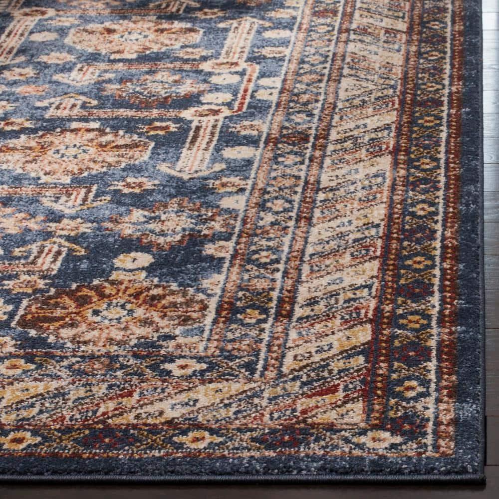 SAFAVIEH Bijar Johann Oriental Area Rug, Royal/Ivory, 3' x 5'